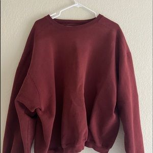 Champion maroon crewneck